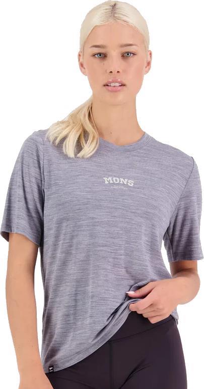 Icon Relaxed SS - Heather - Womens - Grey Heather 2