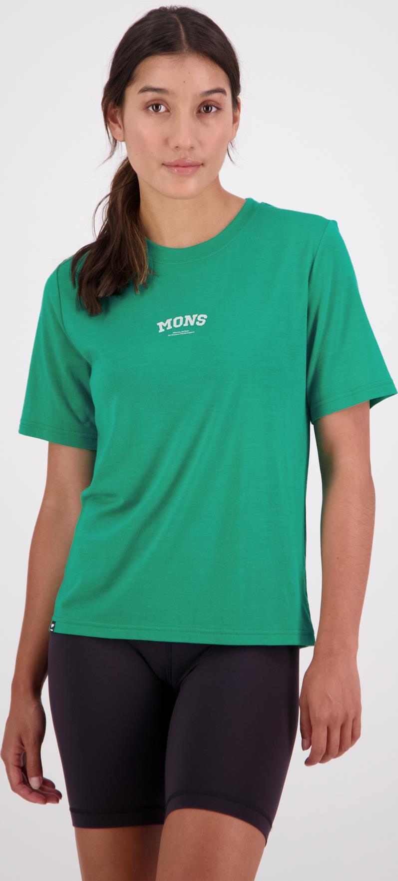 Icon Relaxed SS - Womens - Pop Green 2