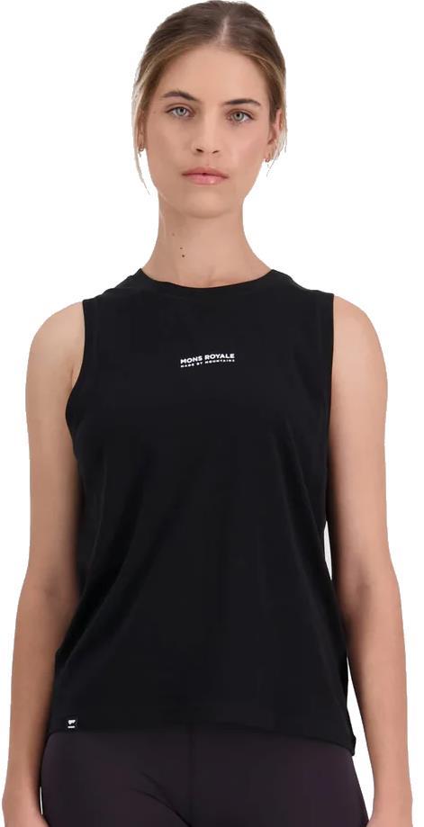 Icon Relaxed Tank - Womens - Black 2
