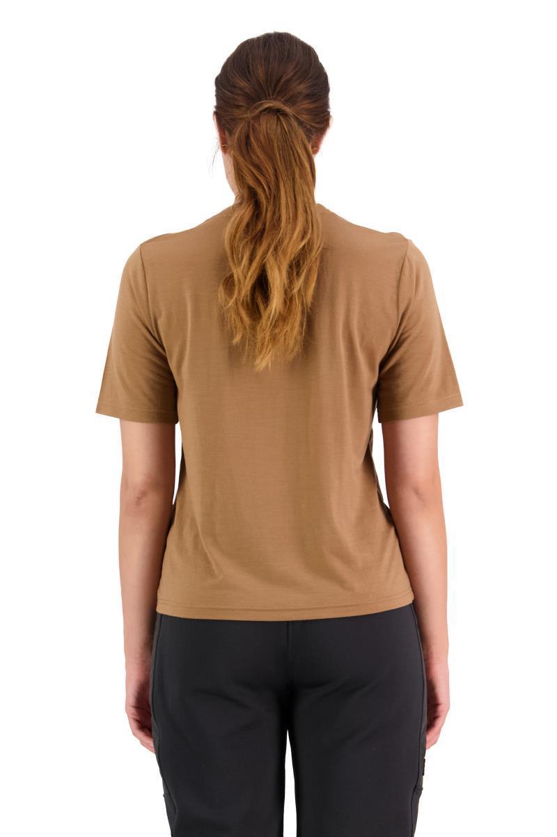 Icon Relaxed Tee - Grid 09 - Womens - toffee 1