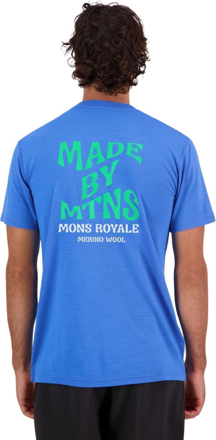 Icon SS - Made By Mountains - Mens - Pop Blue 3