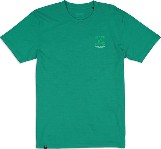 Icon SS - Made By Mountains - Mens - Pop Green 1