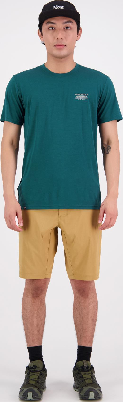 Icon SS - Mountain - Mens - Evergreen 4