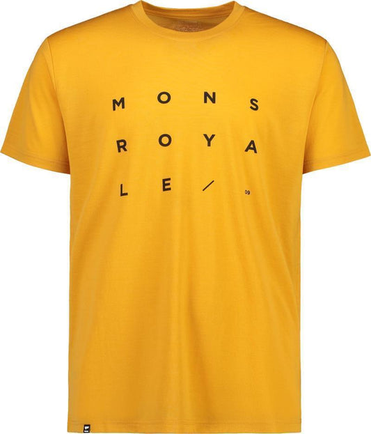 Icon T-Shirt - Grid 09 - Mens - gold 1