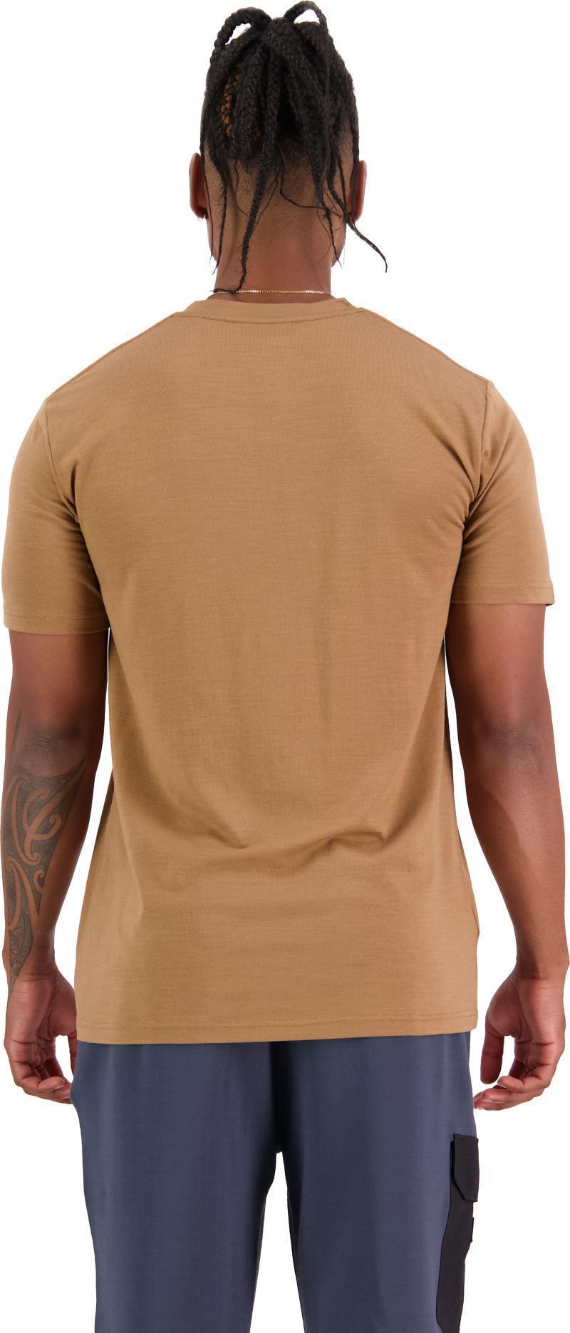 Icon T-Shirt - Grid 09 - Mens - toffee 1