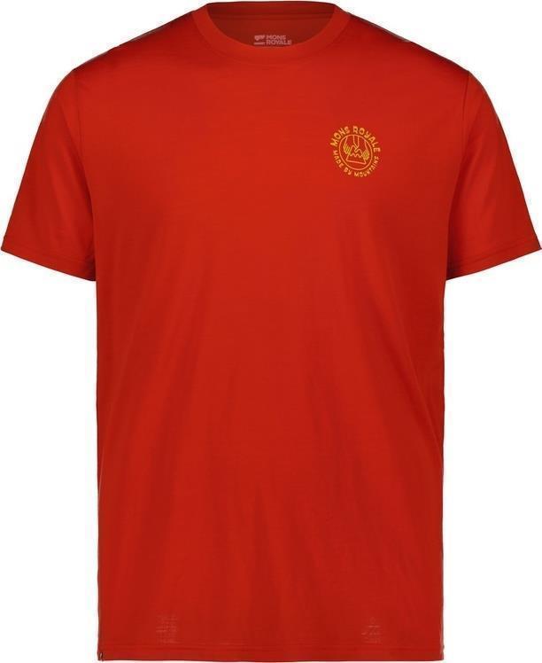 Icon T-Shirt - Mt Hand - Mens - Retro Red 1