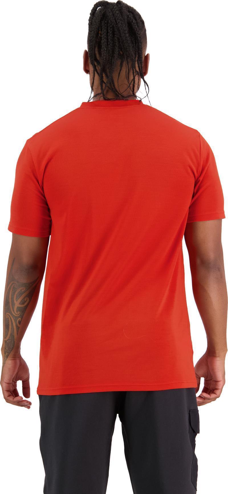 Icon T-Shirt - Mt Hand - Mens - Retro Red 2