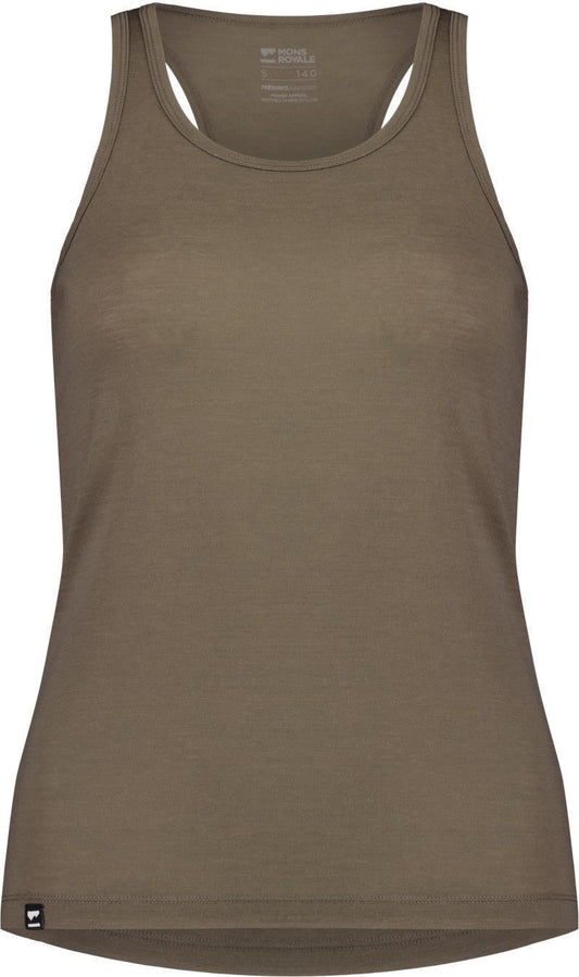 Icon Tank - Womens - Walnut 1