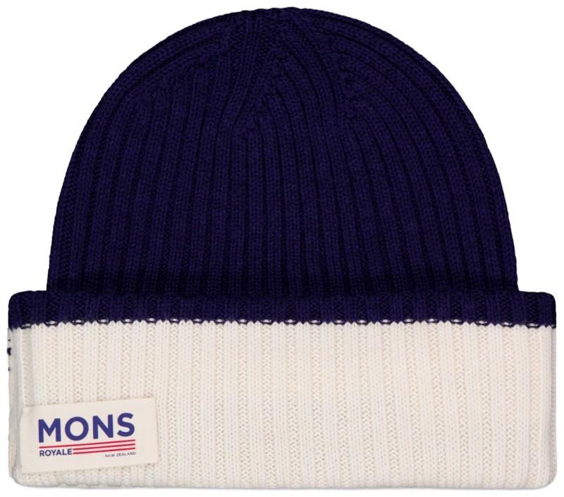 Innsbruck Merino Knit Balaclava - snowflake / navy 1