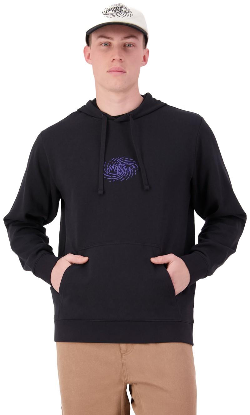 Inversion Merino Hoodie - AOP - Mens - black 1