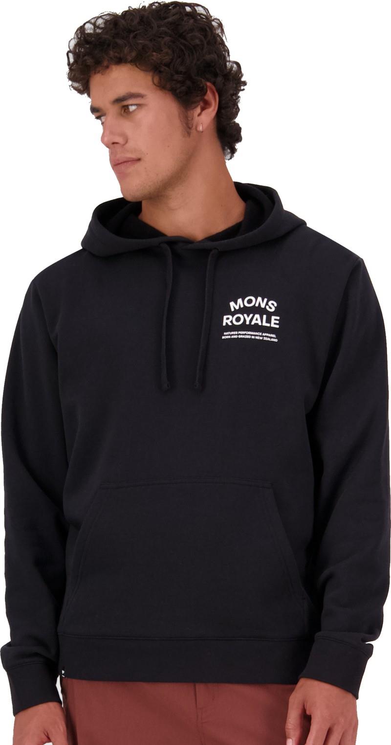 Inversion Merino Hoodie - Mens - black 1