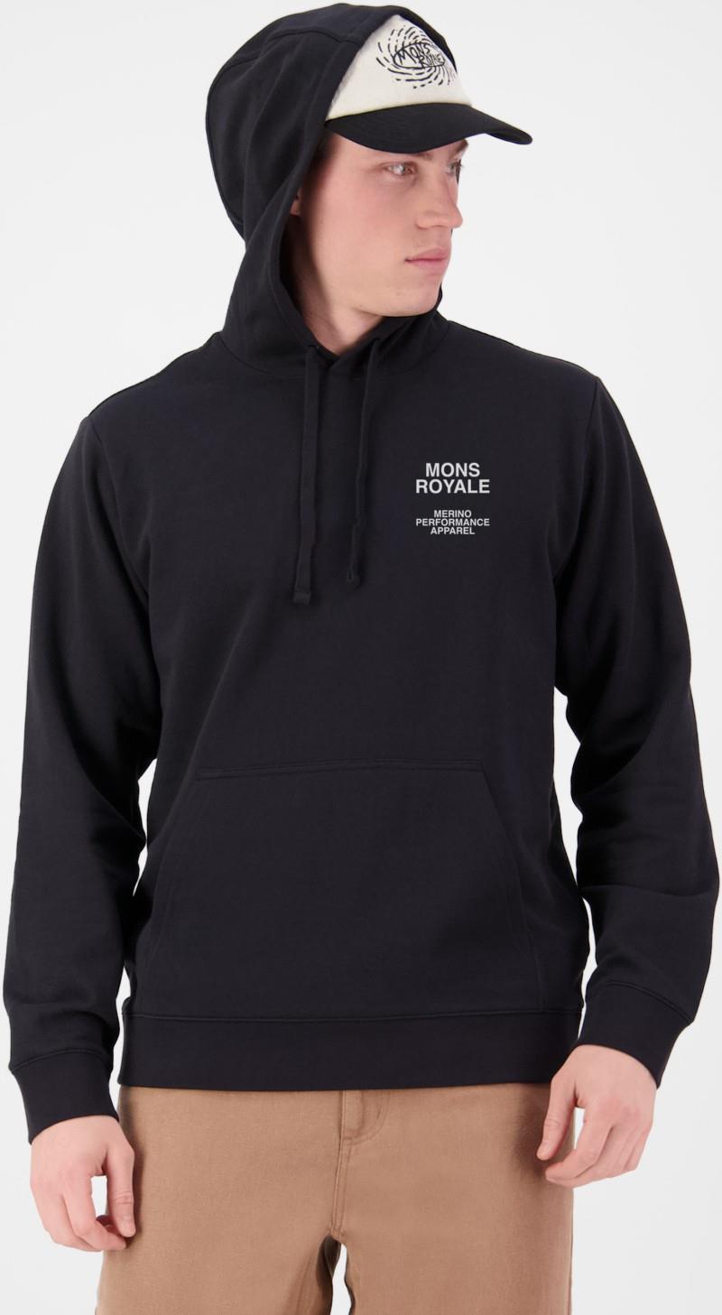 Inversion Merino Hoodie - Mens - black 1