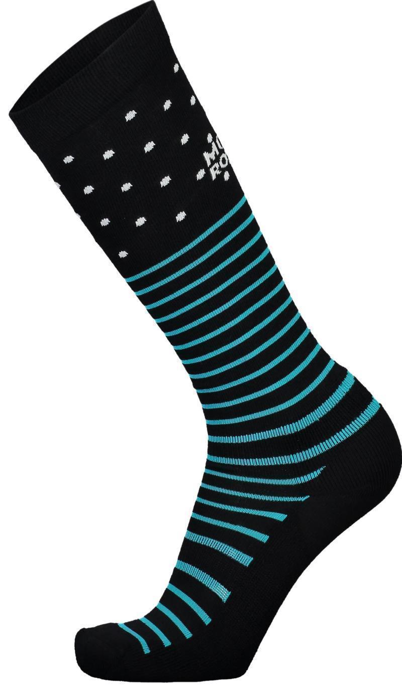 Lift Access Socks - Womens - black / white / tropicana 1