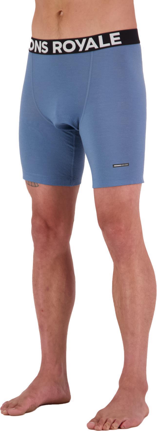 Low Pro Merino Air-Con MTB Liner - Mens - Blue Slate 2