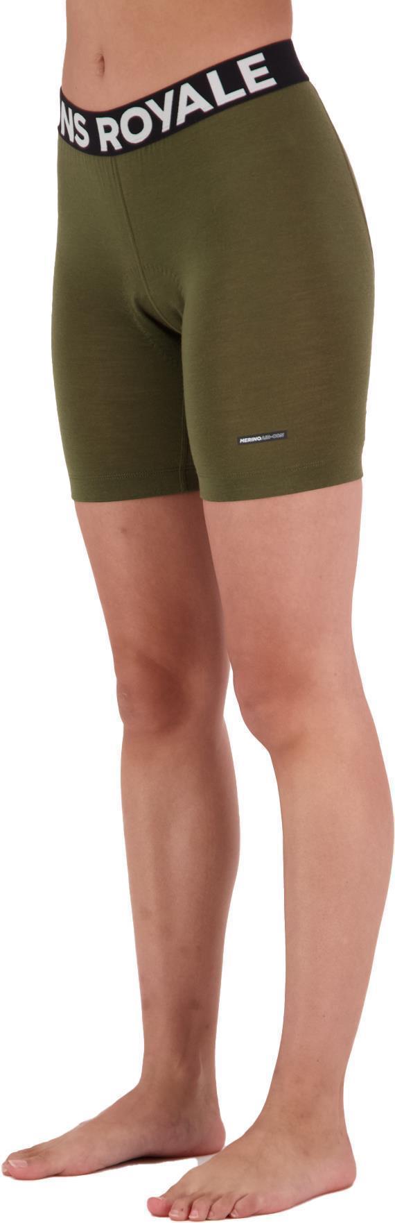 Low Pro Merino Air-Con MTB Liner - Womens - Dark Olive 2