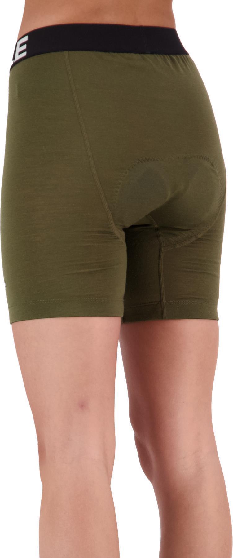 Low Pro Merino Air-Con MTB Liner - Womens - Dark Olive 3
