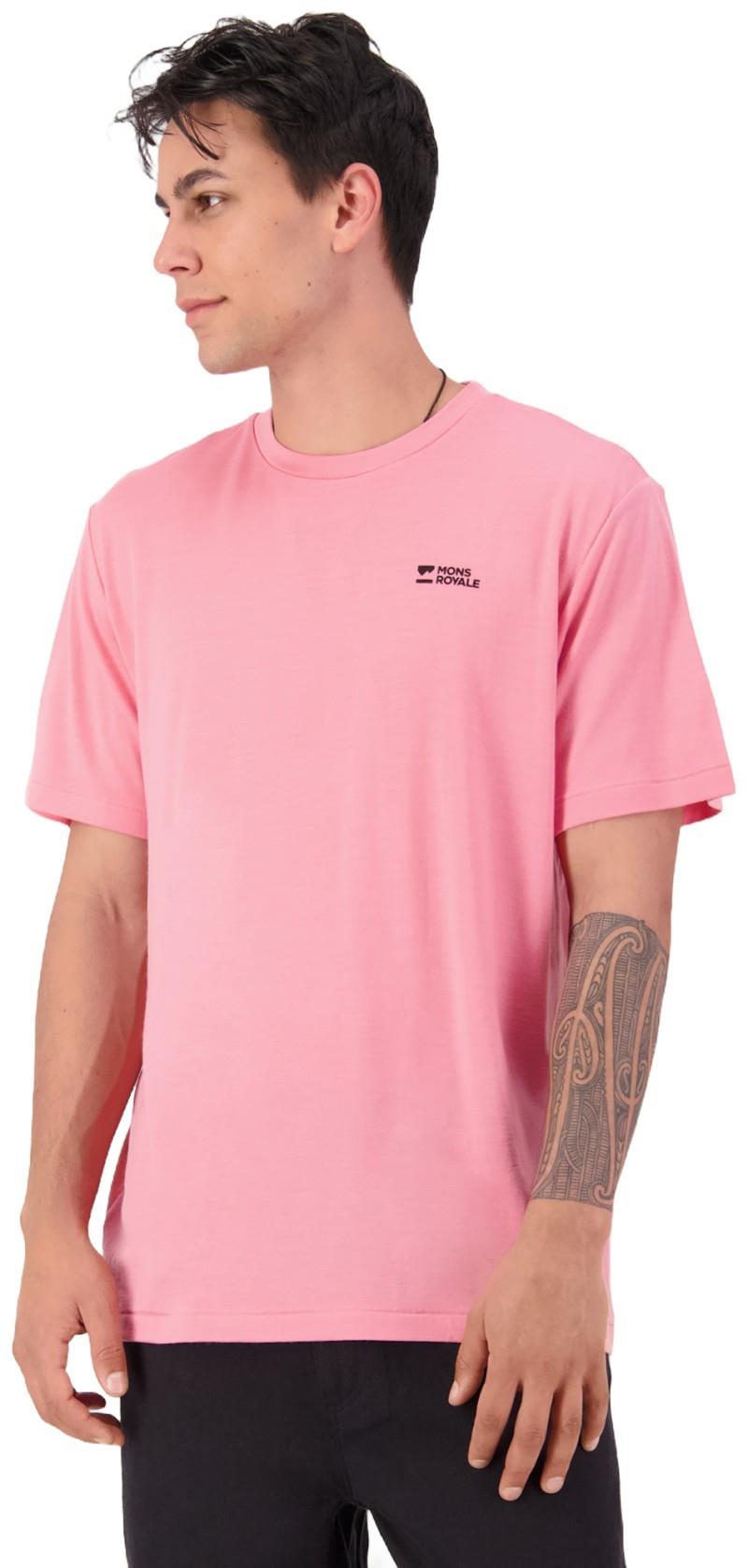 MP Heavyweight Merino T-Shirt - Mens - flamingo 1