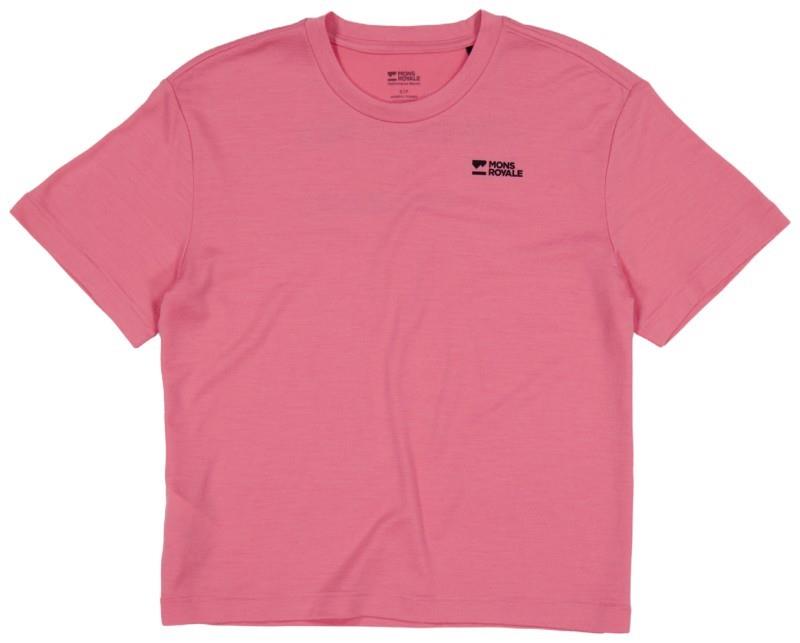 MP Heavyweight Merino T-Shirt - Womens - flamingo 1