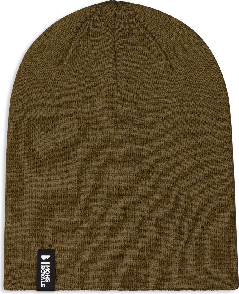 McCloud Merino Beanie - Dark Olive 2