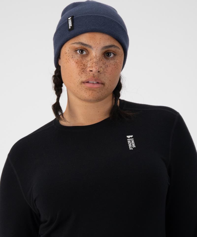McCloud Merino Beanie - Midnight 3