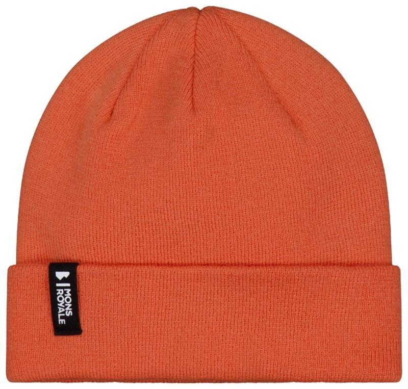 McCloud Merino Beanie - sun orange 1
