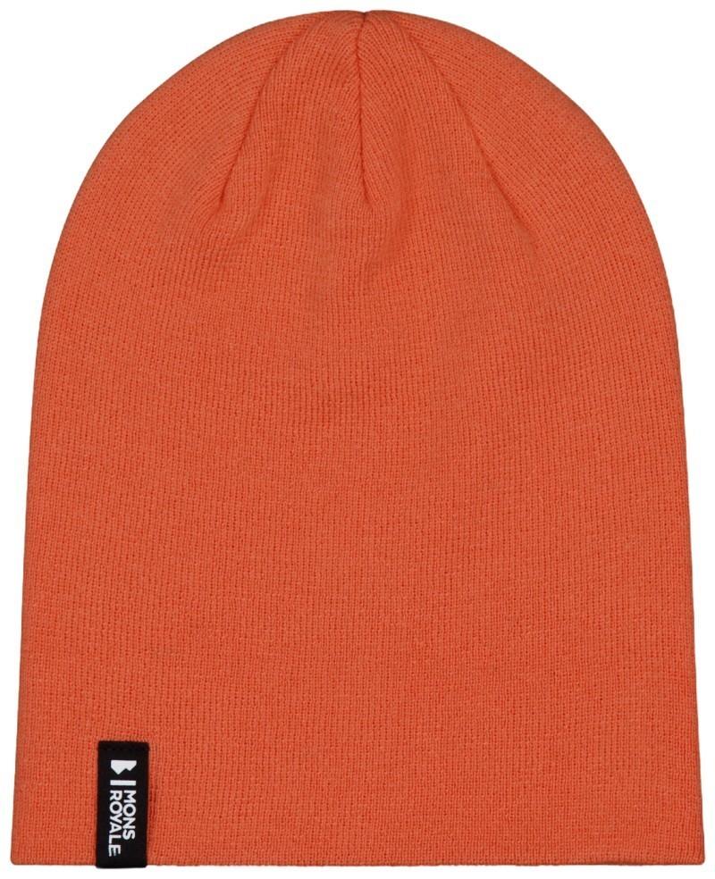 McCloud Merino Beanie - sun orange 1
