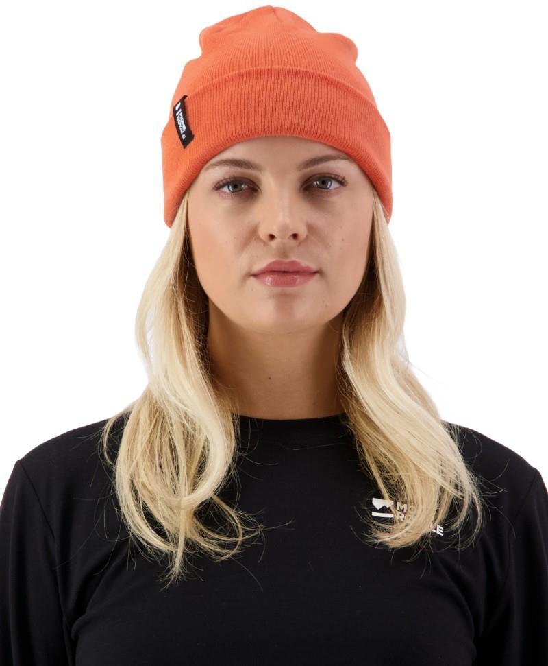 McCloud Merino Beanie - sun orange 1