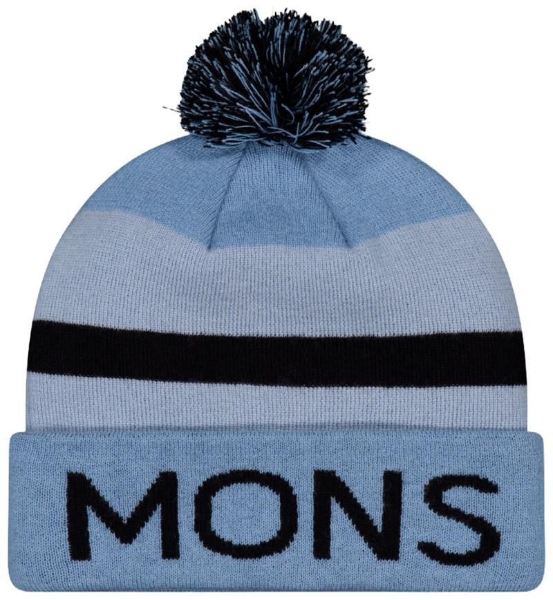 McCloud Pom Pom Merino Beanie - snowflake / navy 1