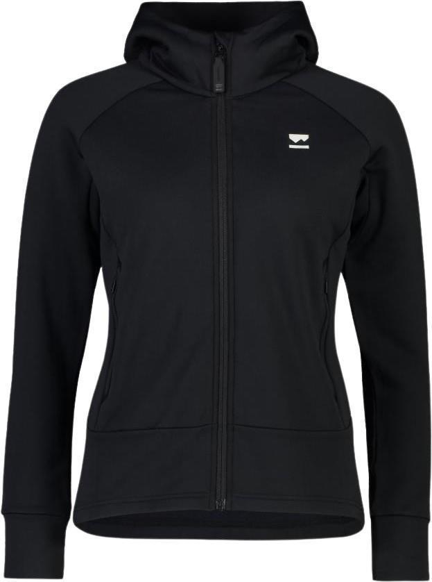 Nevis Merino Fleece Hood - Womens - black 1