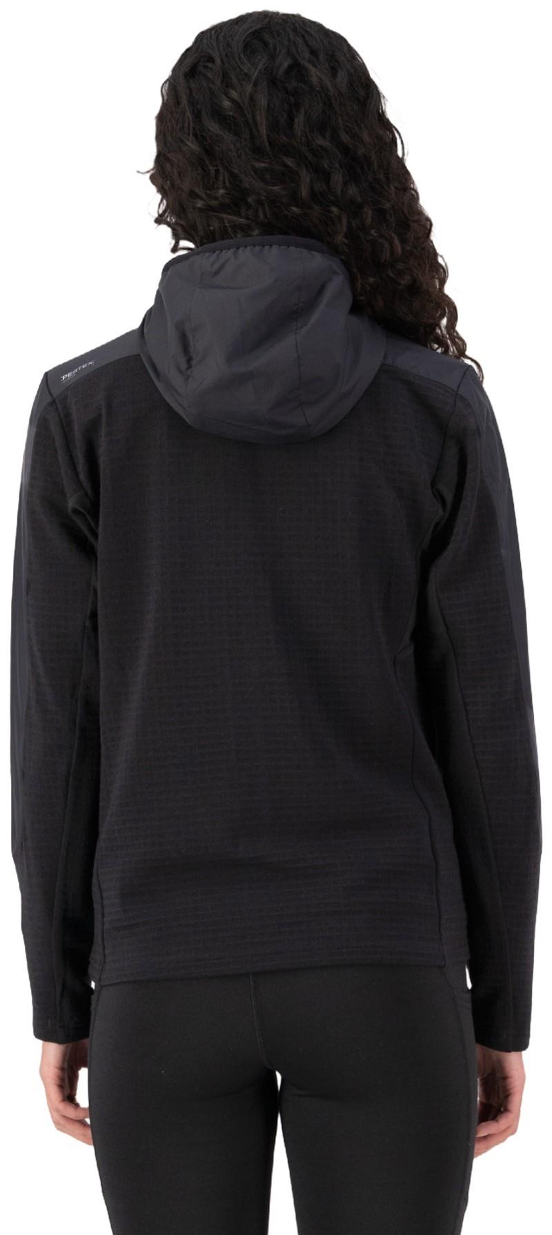 Offgrid Merino Fleece Wind Jacket - Womens - black 1