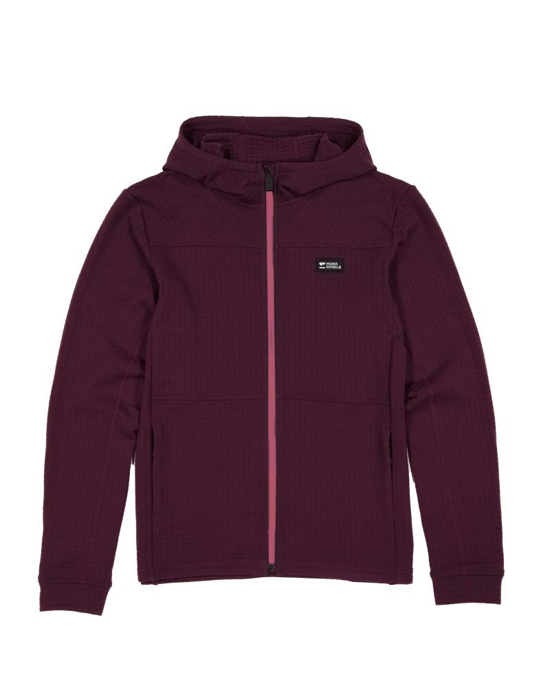 Offgrid Merino Fleece Zip Hoodie - Womens - fig 1