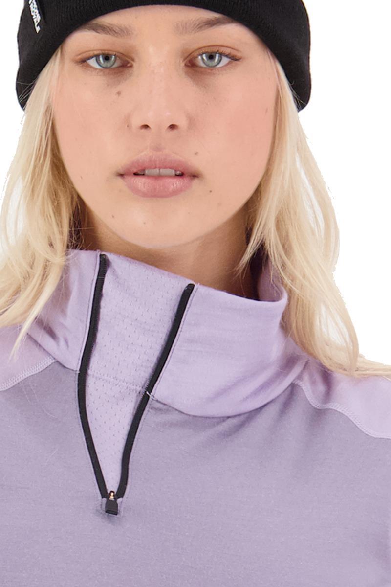 Olympus Half Zip - Womens - Thistle Cloud 4