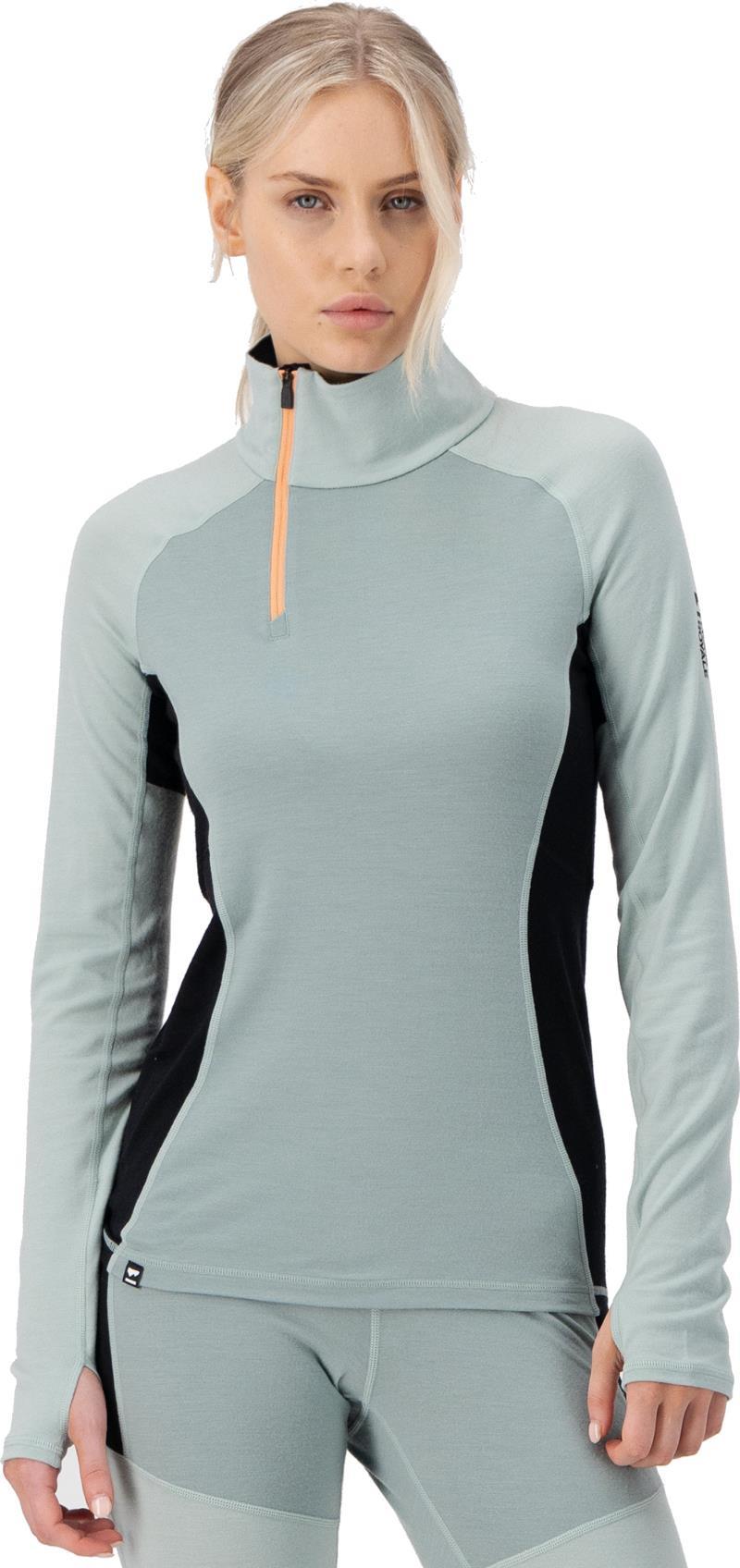 Olympus Half Zip - Womens - glacier / dew / black 1