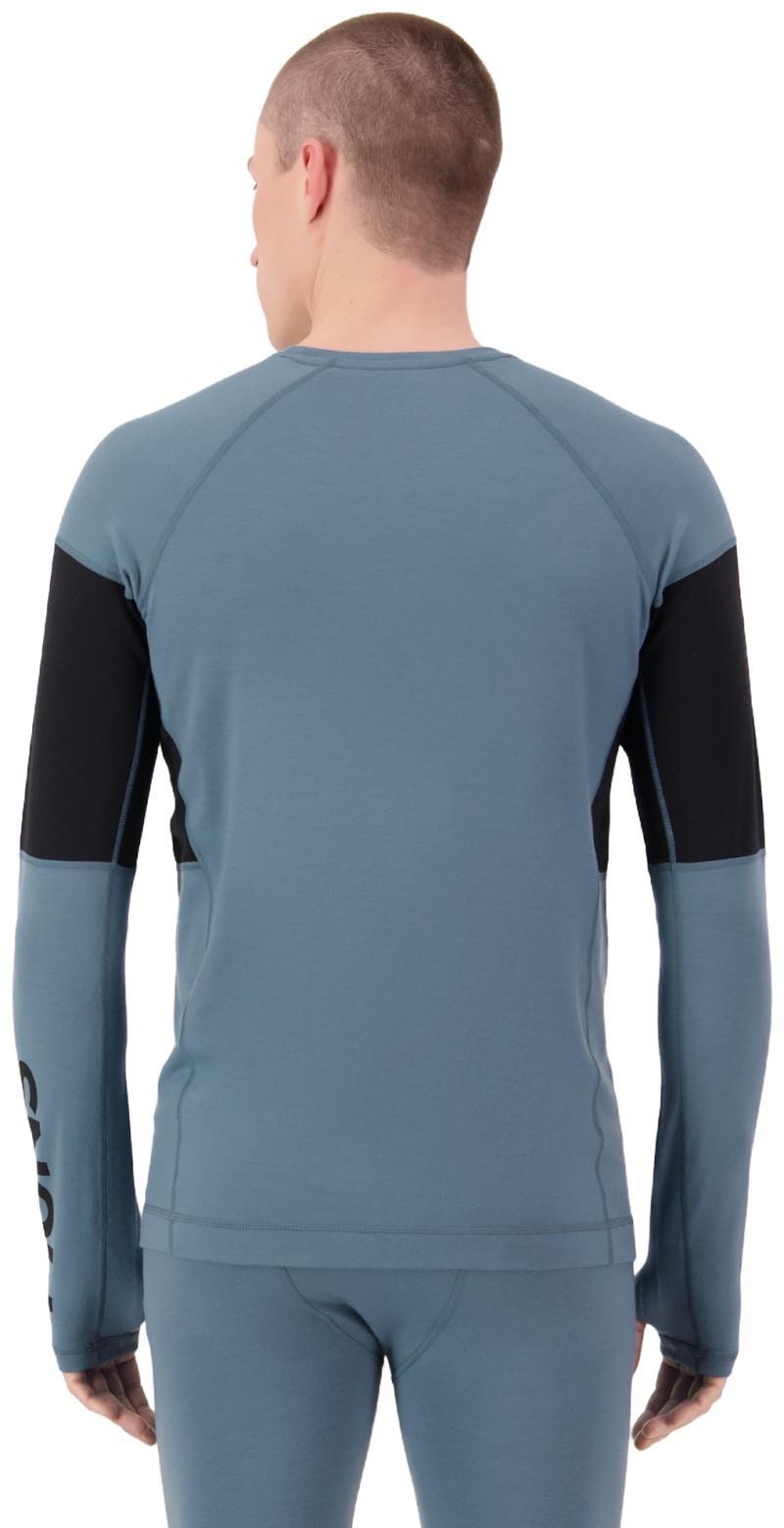 Olympus Merino Base Layer LS - Mens - goblin blue / black 1