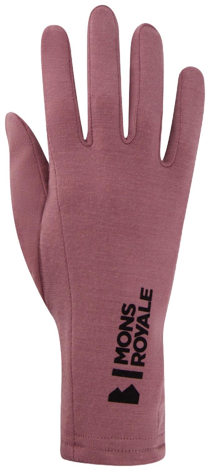 Olympus Merino Glove Liners - sierra pink 1