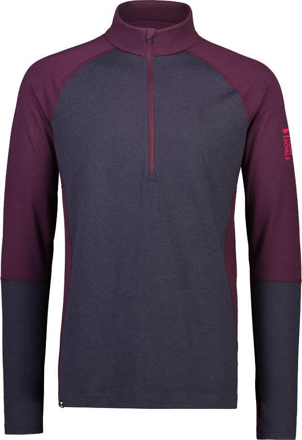 Olympus Merino Half Zip - Mens - Wine / 9 Iron 1