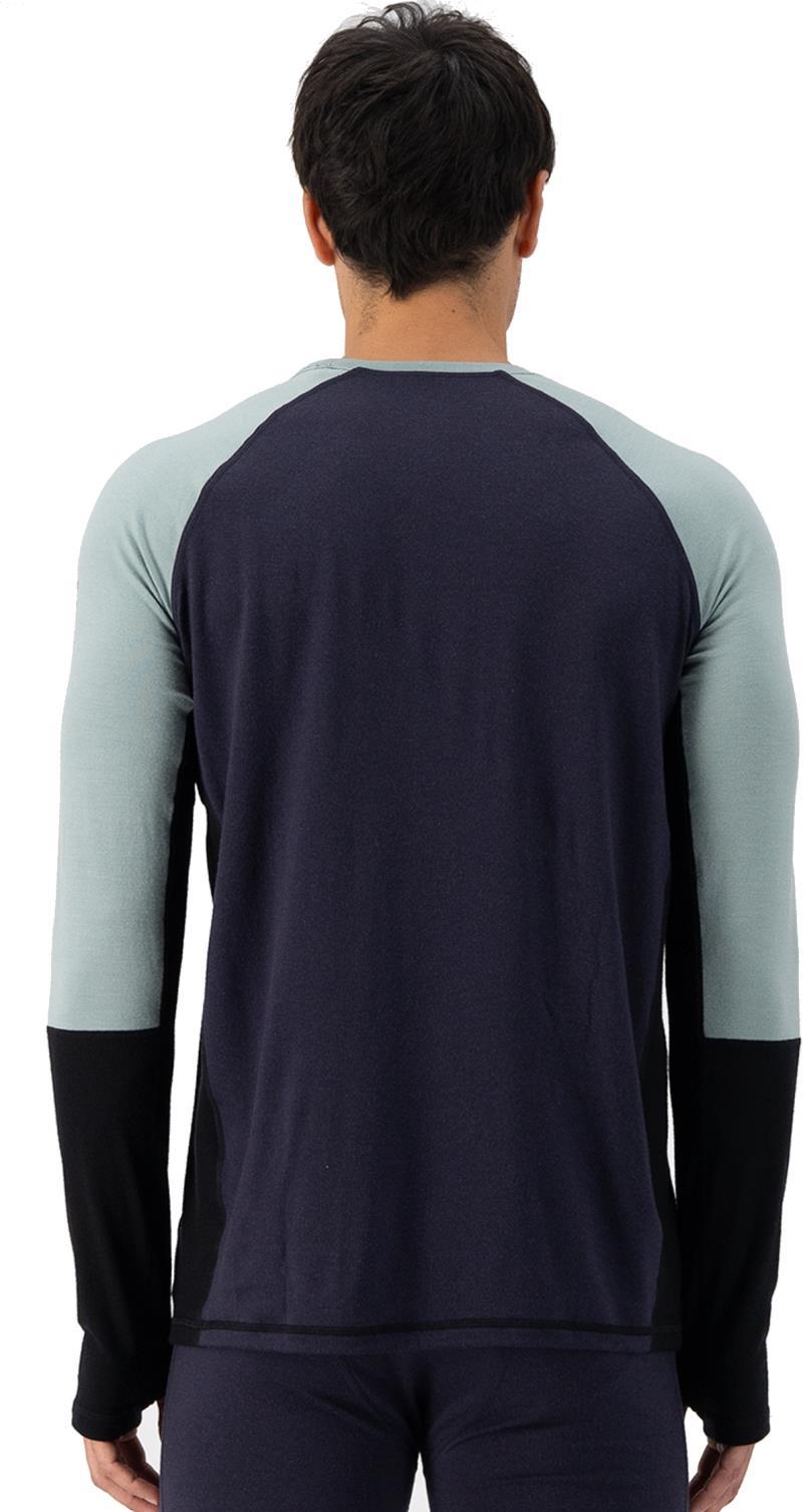Olympus Merino LS - Mens - dew / 9 iron / black 1