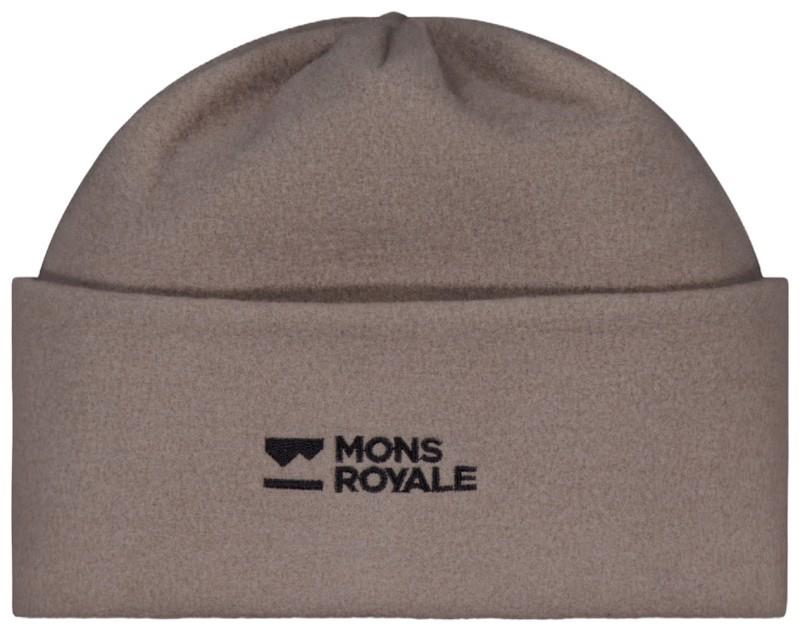 Pileup Wool Fleece Beanie - cinder 1