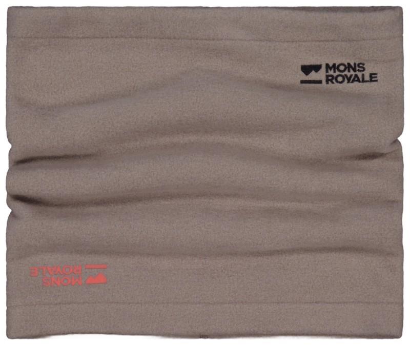 Pileup Wool Fleece Neckwarmer - cinder 1