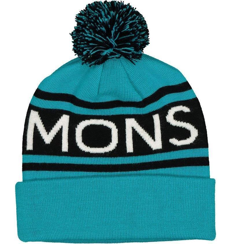 Pom Pom Beanie - Marina / Black 1