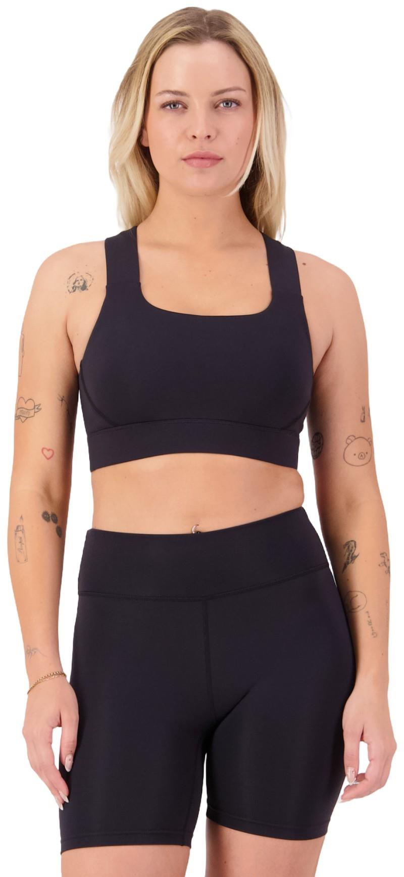 Proximity Merino Sports Bra - Womens - black 1
