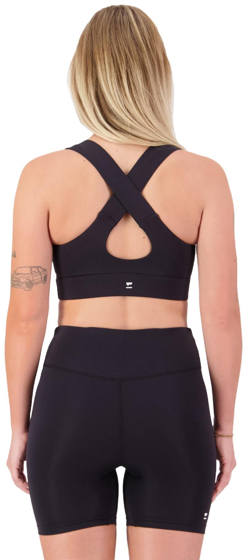 Proximity Merino Sports Bra - Womens - black 1