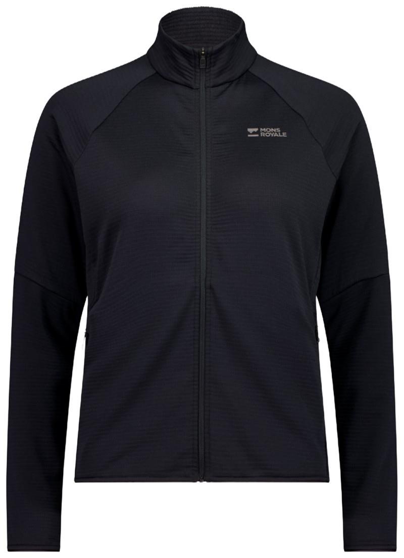 Quad Merino Fleece Jacket - Womens - black 1