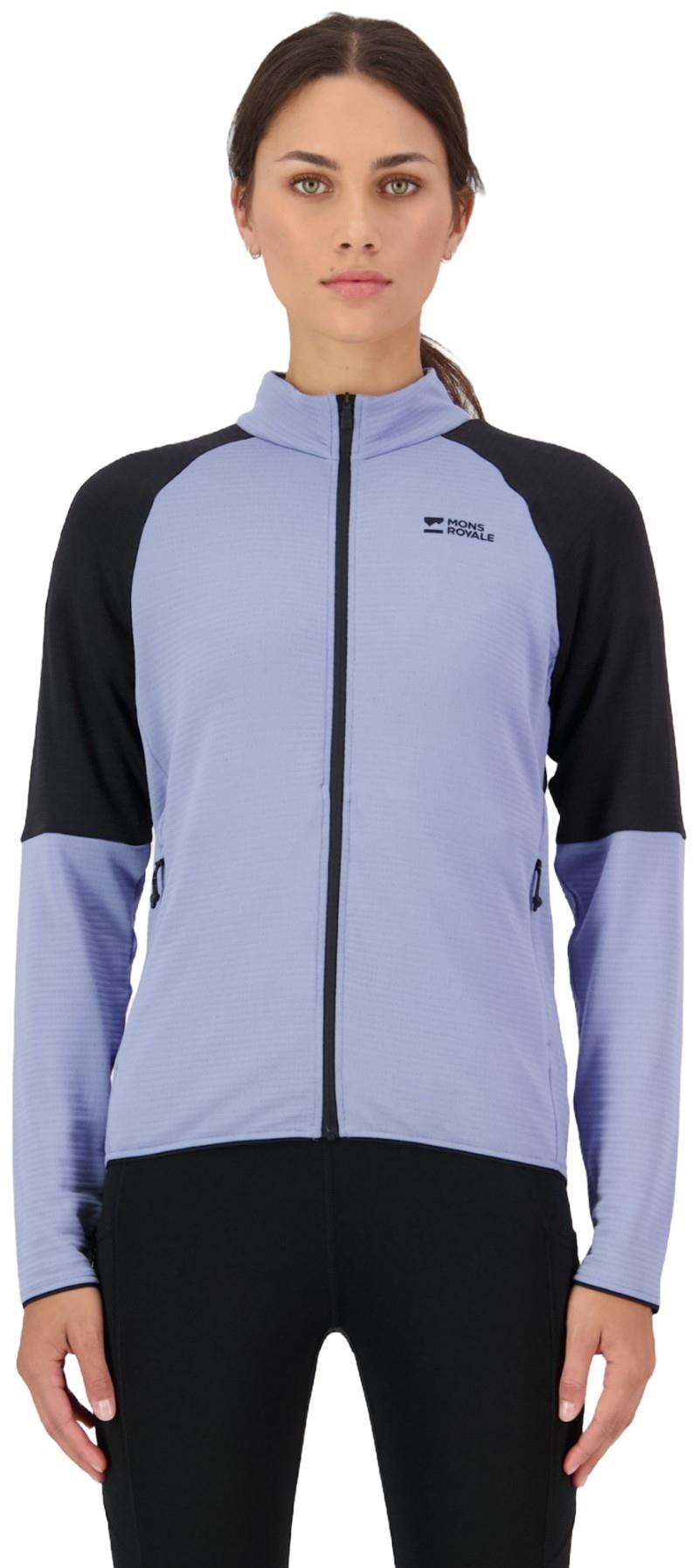 Quad Merino Fleece Jacket - Womens - skyline / black 1