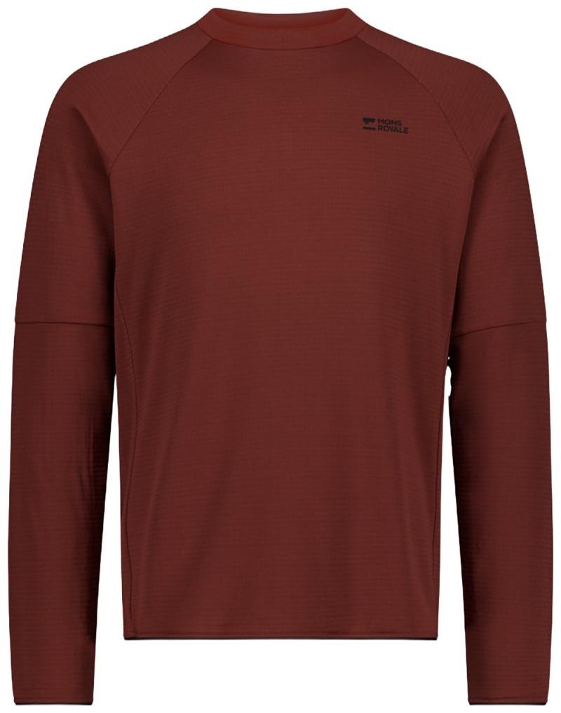 Quad Merino Fleece Pullover - Mens - sable 1