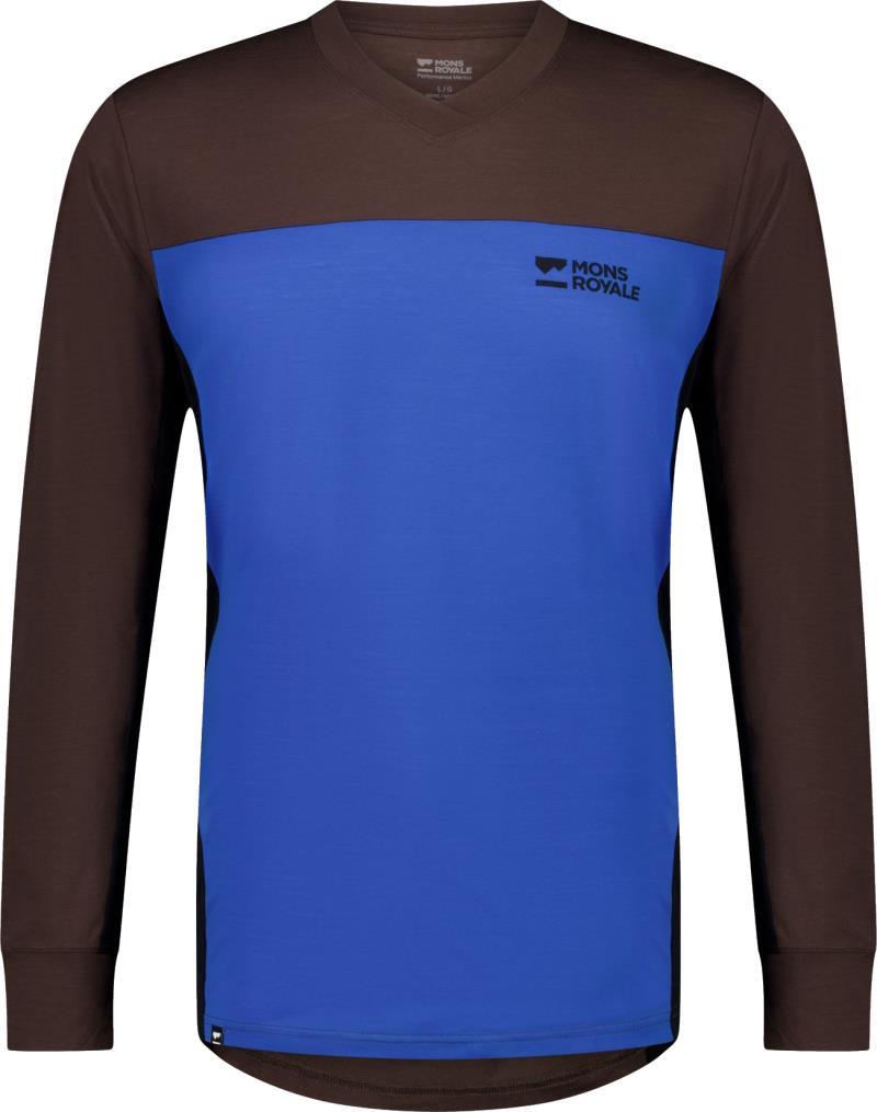 Redwood Merino Air-Con VLS - AOP - Mens - cedar / cobalt / black 1