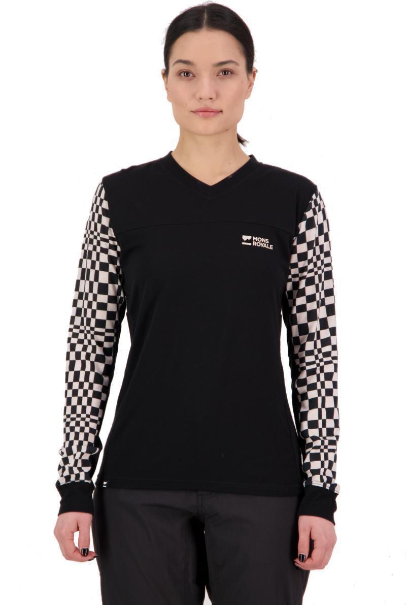 Redwood Merino Air-Con VLS - AOP - Womens - Checkers / Black 2