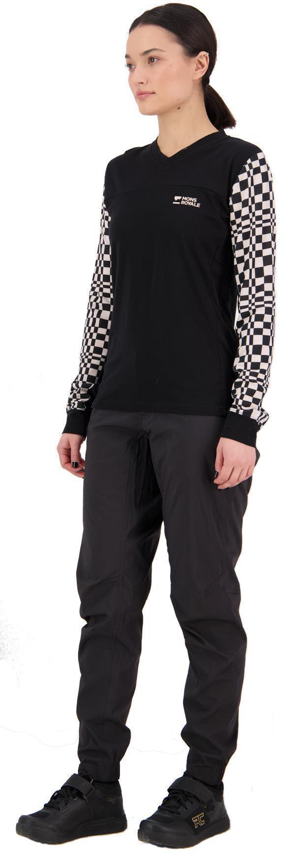 Redwood Merino Air-Con VLS - AOP - Womens - Checkers / Black 4