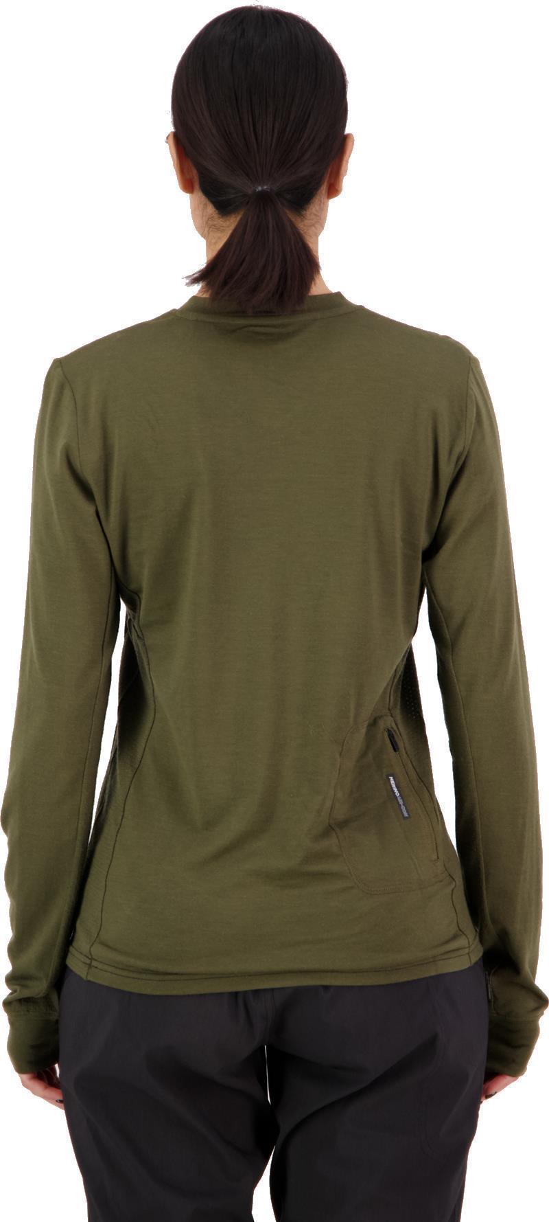 Redwood Merino Air-Con VLS - AOP - Womens - Dark Olive / Black 3