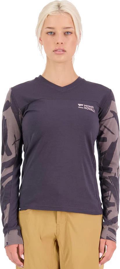 Redwood Merino Air-Con VLS - AOP - Womens - Shale / Fragments 2